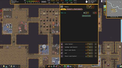 Build a fortress and try to help your dwarves survive against a deeply generated world. . Dwarf fortress lye